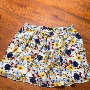 Banana Republic ReFloral Women's Skirt - Multicolor